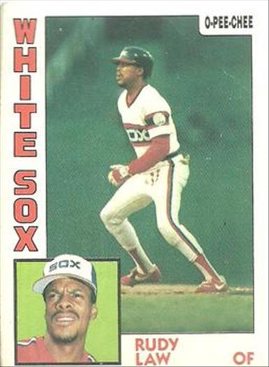 1984 O-Pee-Chee Baseball Cards 047      Rudy Law